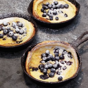 Blueberry Dutch Pancakes