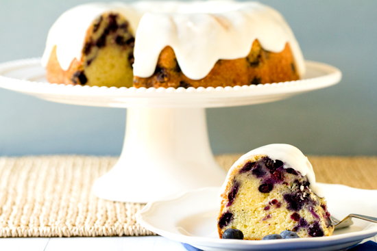 Blueberry-Lemon <br>Buttermilk Bundt Cake
