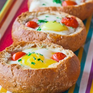 Eggs and Bacon Bowls
