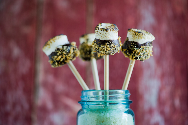 S’mores<br> on a Stick