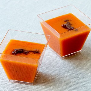 Chilled Tomato and Red Pepper Soup
