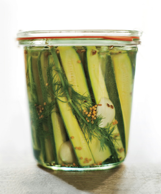 Zucchini Dill Pickles