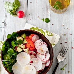 Radish and Watercress Salad