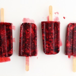 Summer Berry and Mint Ice Pops