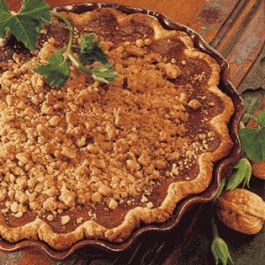 Pumpkin Pie with Ginger Streusel