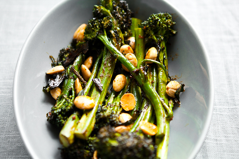 Roast Broccolini with Smoked Paprika Vinaigrette Recipe Hearth