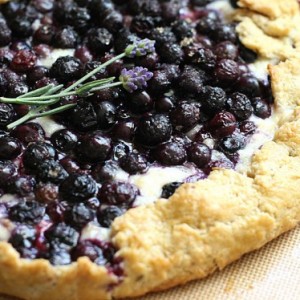 Blueberry Brie Galette