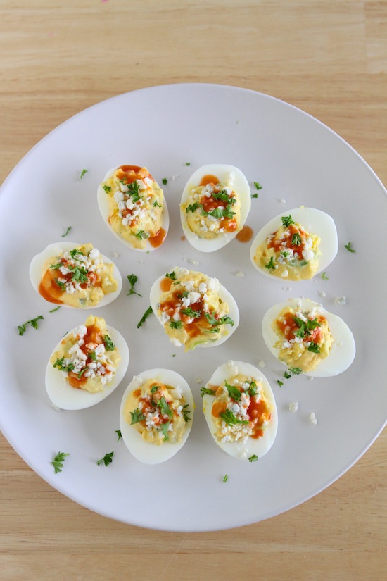 Buffalo Blue Cheese Deviled Eggs Recipe Hearth