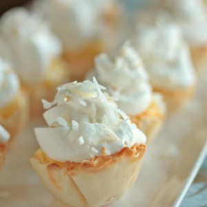 Mini Coconut Cream Pies