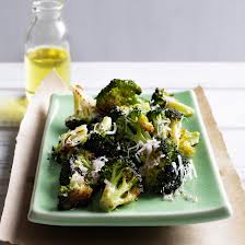 Roasted Broccoli with Lemon and Parmesan