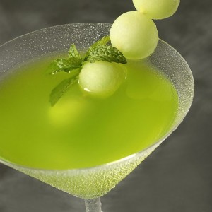 Honeydew Melon Martini