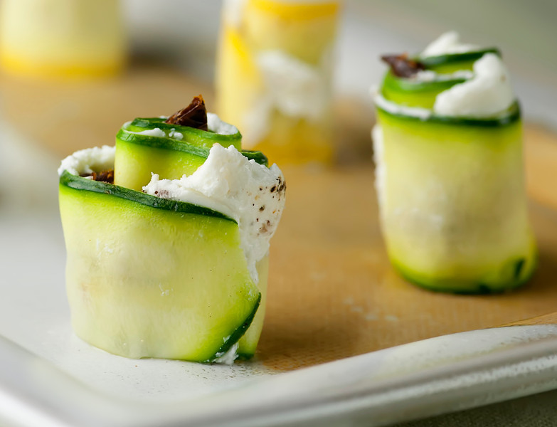 Goat Cheese Summer Squash Sushi Recipe Hearth