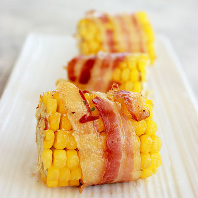 Bacon Wrapped Corn