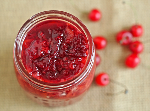 Roasted Sour Cherry Sauce