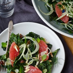Kale, Grapefruit and Fennel Salad