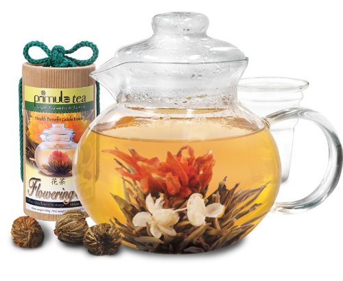 Blossom Glass Teapot with Loose Tea Infuser