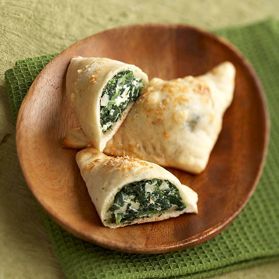 Mini Spinach Calzones Recipe Hearth