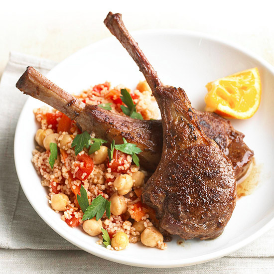 Spiced-Rubbed Lamb Chops