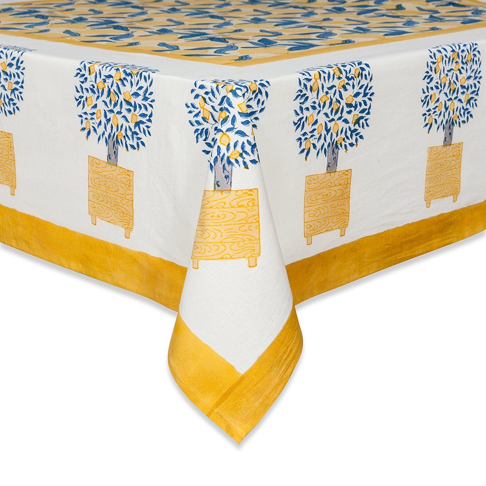 Couleur Nature Lemon Tree Tablecloth