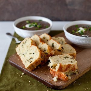 Poblano Jack Beer Bread