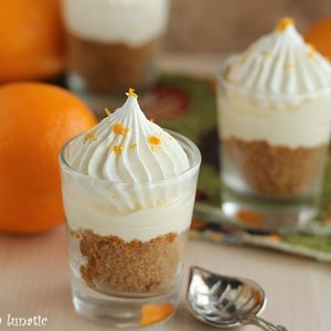 No Bake Meyer Lemon Cheesecake Shots