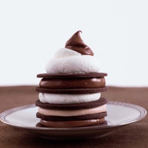 Chocolate <br>Cookies ‘n’ Cream Towers