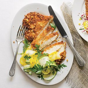 Peanut Chicken Scaloppine