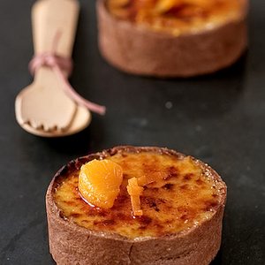 Tangerine Crème Brulees Tartelettes