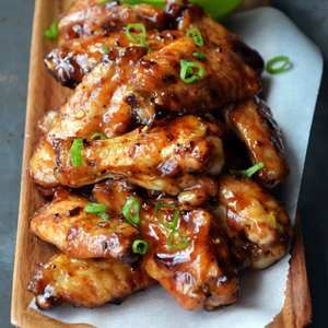 Crispy Baked Asian Chicken Wings