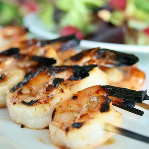 Grilled Honey Garlic Shrimp