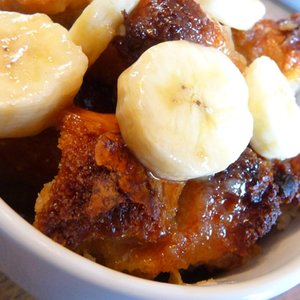 Bananas Foster Bread Pudding
