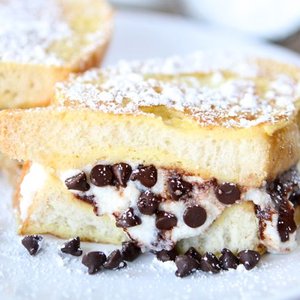 Cannoli Stuffed French Toast