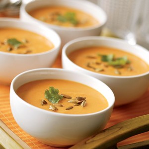 Chilled Curried Carrot Soup