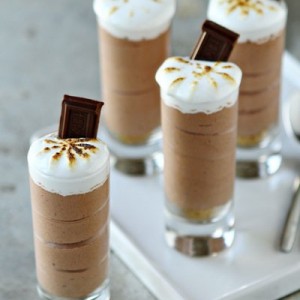 S’mores Pudding Shots