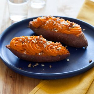 Twice Baked Sweet Potatoes