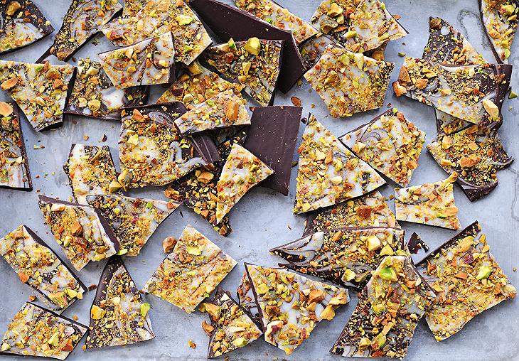 Pistachio Chocolate Bark