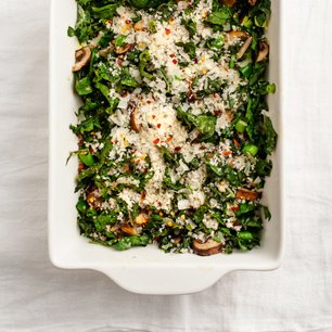 Swiss Chard and Egg Casserole