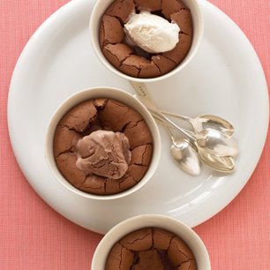 Warm Chocolate Puddings