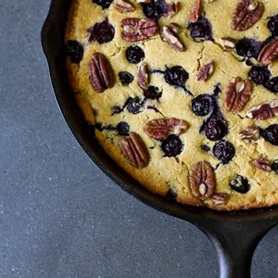 Blueberry Pecan Cornbread