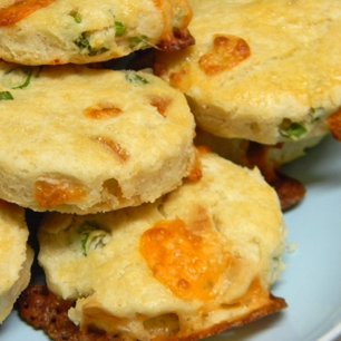 Cheddar and Green Onion Biscuits