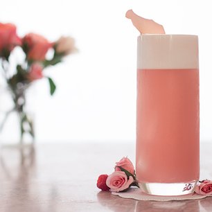 Raspberry Rose Fizz