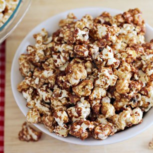 Peanut Butter and Jelly Popcorn