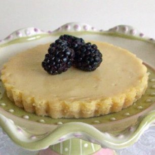 Lemon Lime Tarts with Biscotti Crust